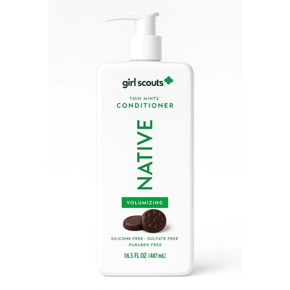 Native Thin Mints Conditioner 16.5oz Volumizing Girl Scouts Limited Edition